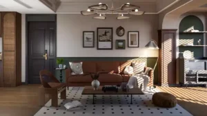3d rendering southeast asian style living room interior scene 674881 2074